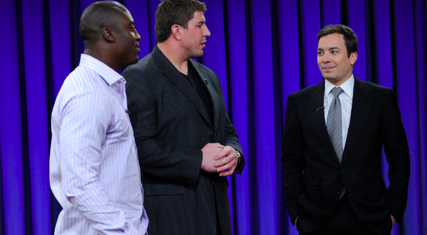 David Diehl Impersonates Brett Favre at Comedy Club, Goes Viral, to the Pro Bowl